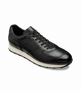 LOAKE Foster Black Calf Leather Sneakers