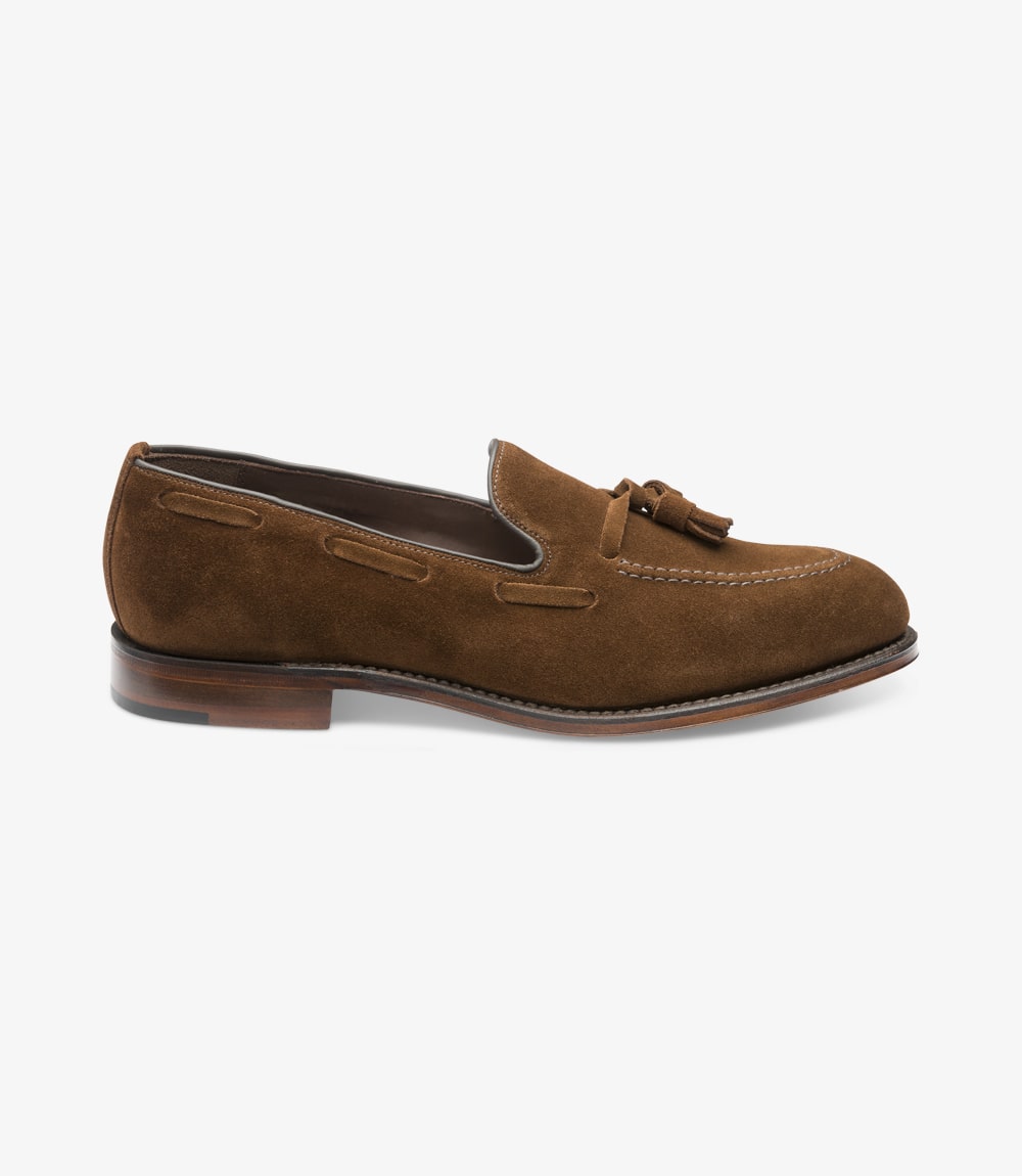 LOAKE - Russell Tasselled Loafers Suede Shoe - Polo | Buy Now, Limited Stock!