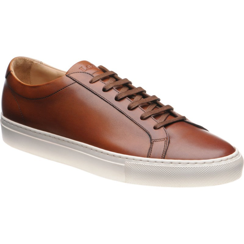 Loake Sprint Chestnut Leather Sneakers