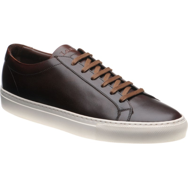 LOAKE Sprint - Dark Brown Leather Sneakers