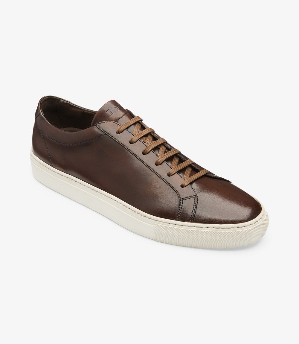 LOAKE Sprint - Dark Brown Leather Sneakers