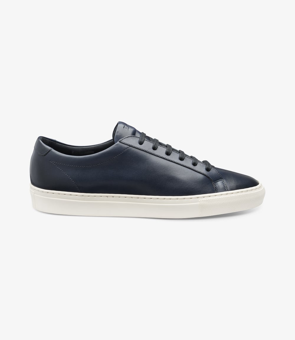 LOAKE Sprint leather sneakers navy