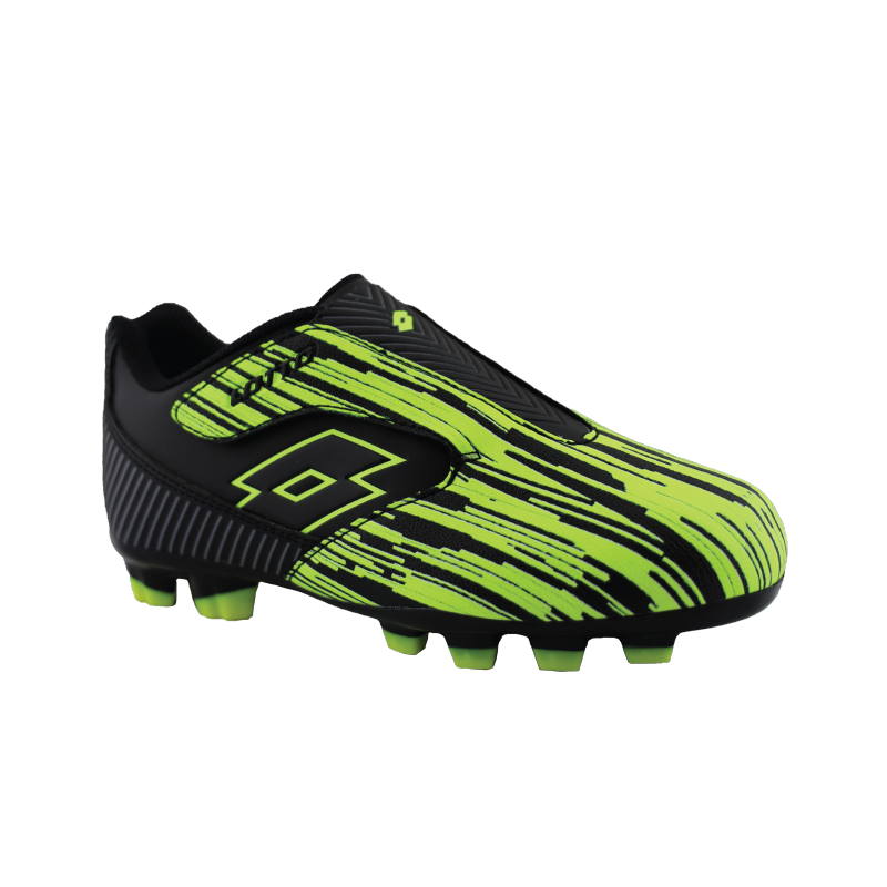 Lotto Marvel FG Junior Football Boots - Black/Yellow