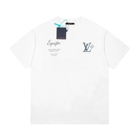 Louis Vuitton 23SS staff uniform t-shirt, short sleeve, white color, size 7.11.