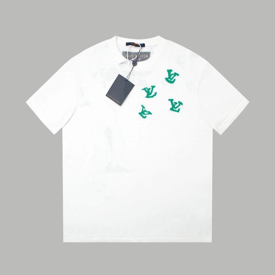 Louis Vuitton 24SS White Short-Sleeved T-Shirt Instrument Player 1.16