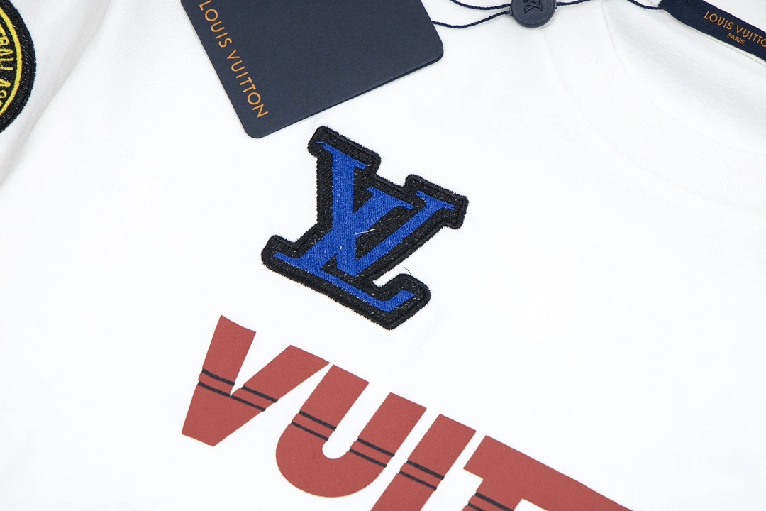 Louis Vuitton NBA collection white logo tee - short-sleeve (1.3).