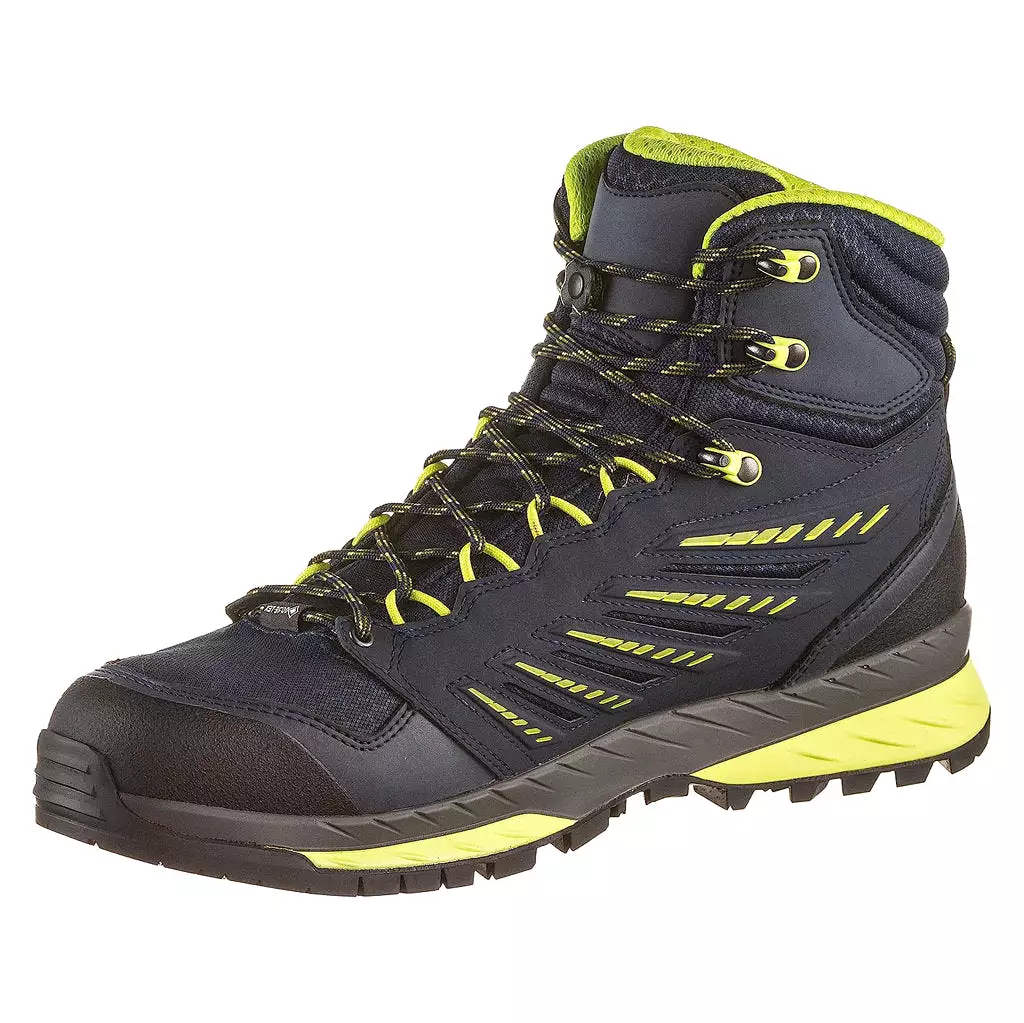 Lowa Men's Boots - Trek Evo GTX Mid, Outdoor Lace Up, Ankle, Textile Synthetic, UK 10