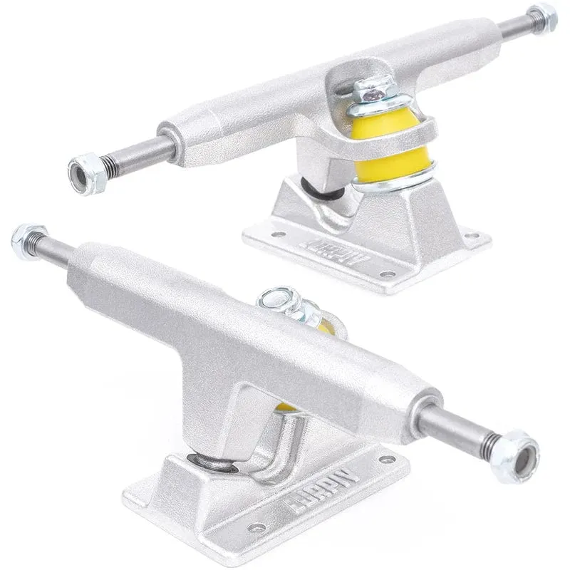 Lurpiv Skateboard Trucks 145MM - Solid, Polished - Pair