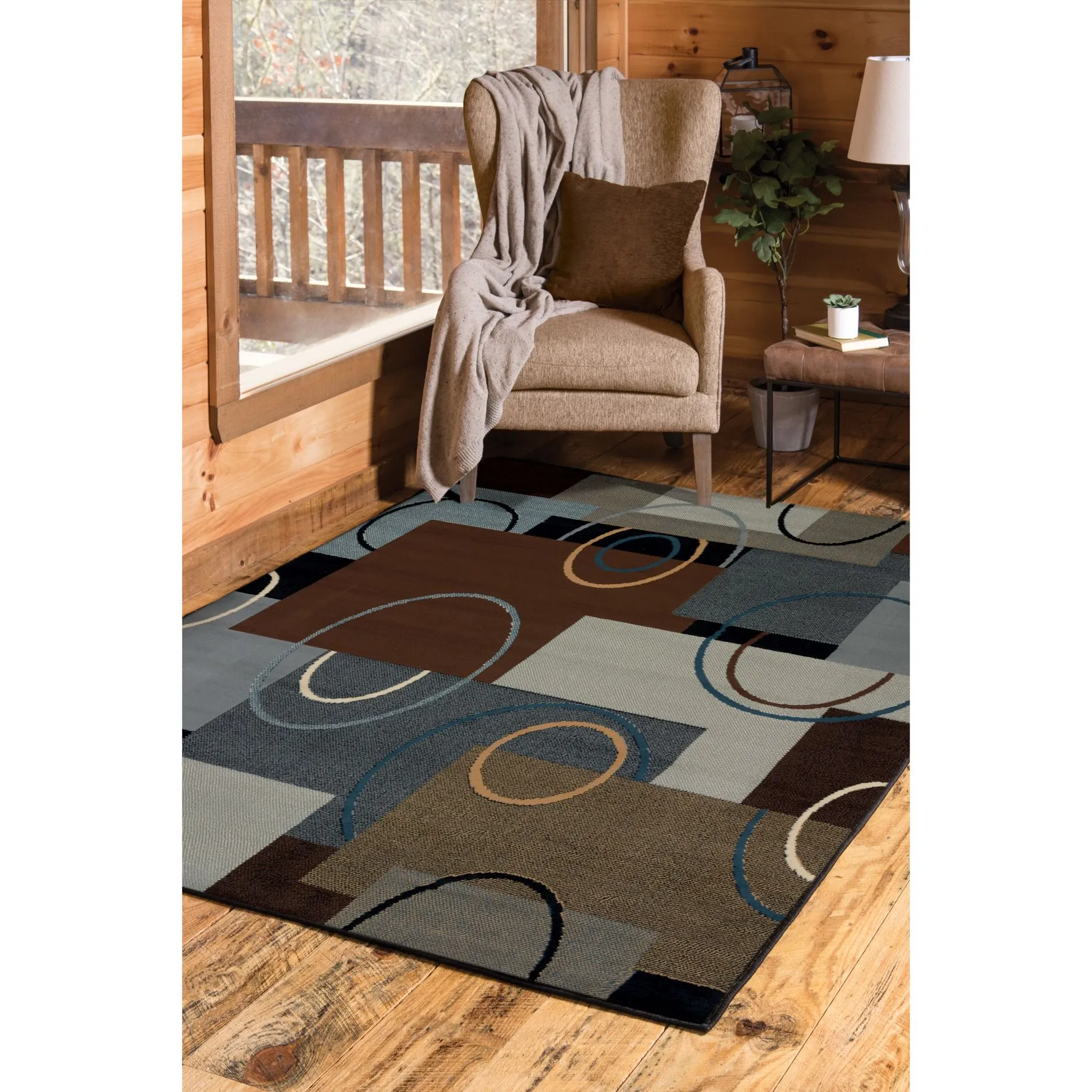 Manhattan Push Area Rug