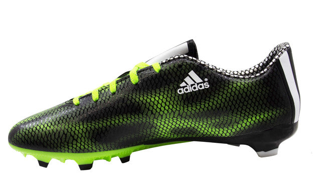 Mens Adidas F10 FG Football Boots - Green/Black