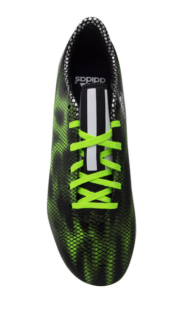 Mens Adidas F10 FG Football Boots - Green/Black