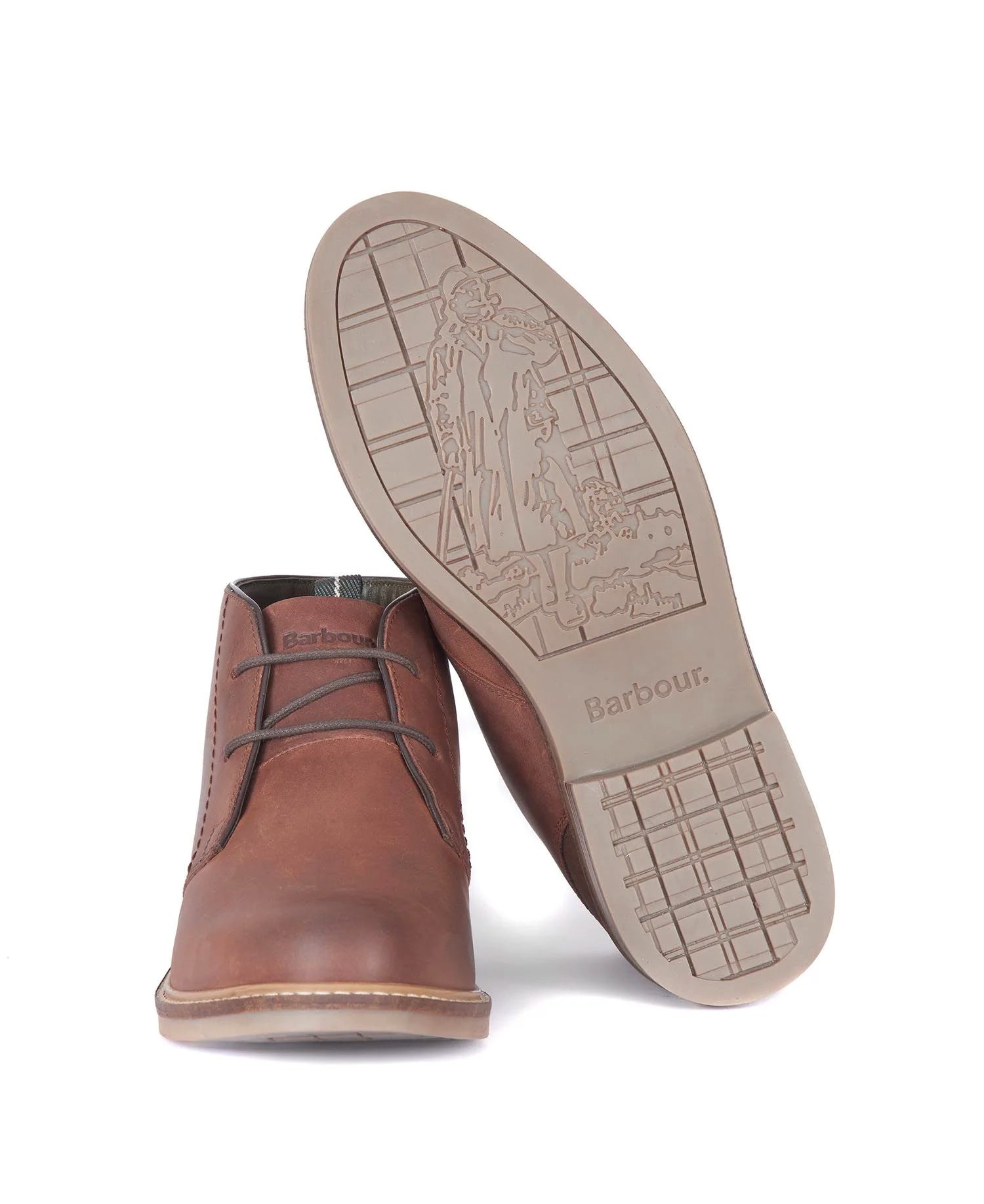 mens chukka boots by Barbour