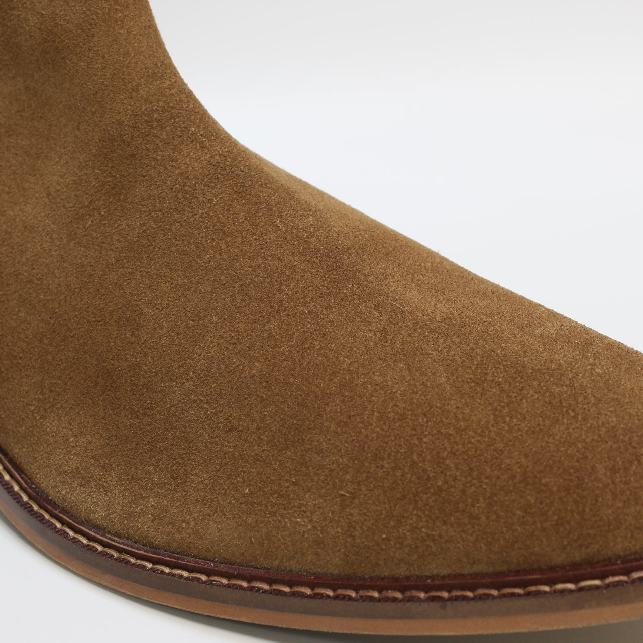 Mens Office Chelsea Boots - Tan Suede - UK Size 12