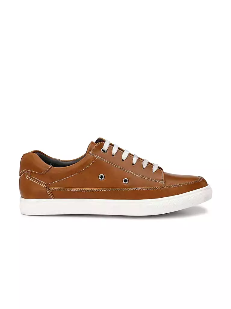 Men's Tan Casual Sneakers