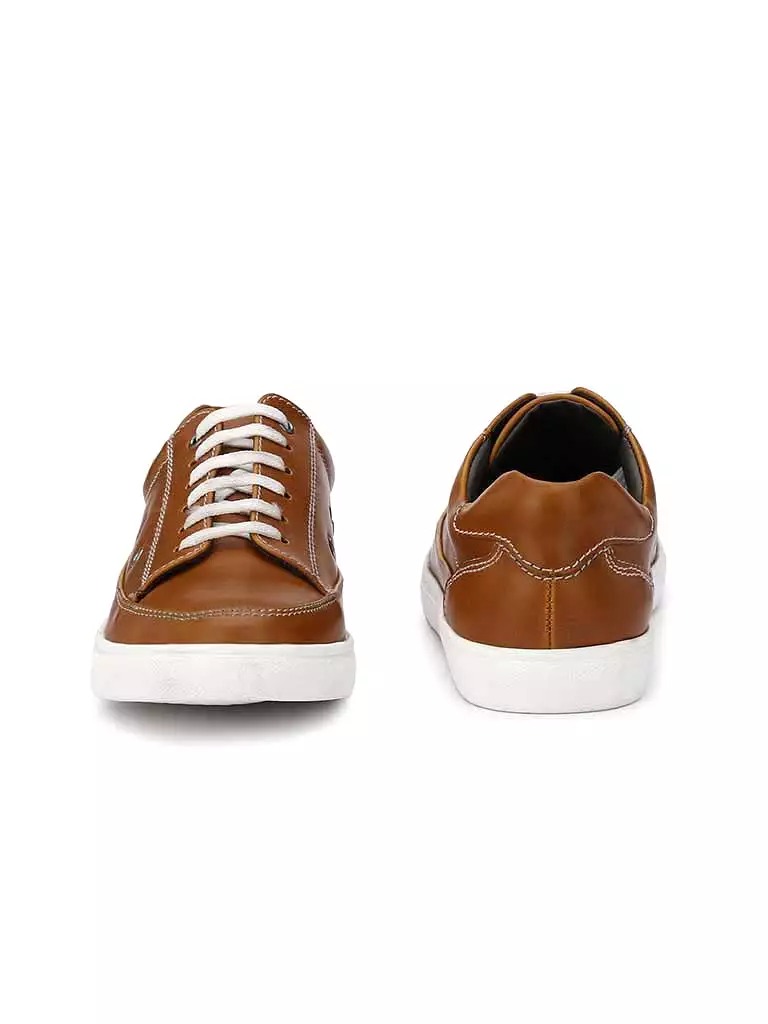 Men's Tan Casual Sneakers