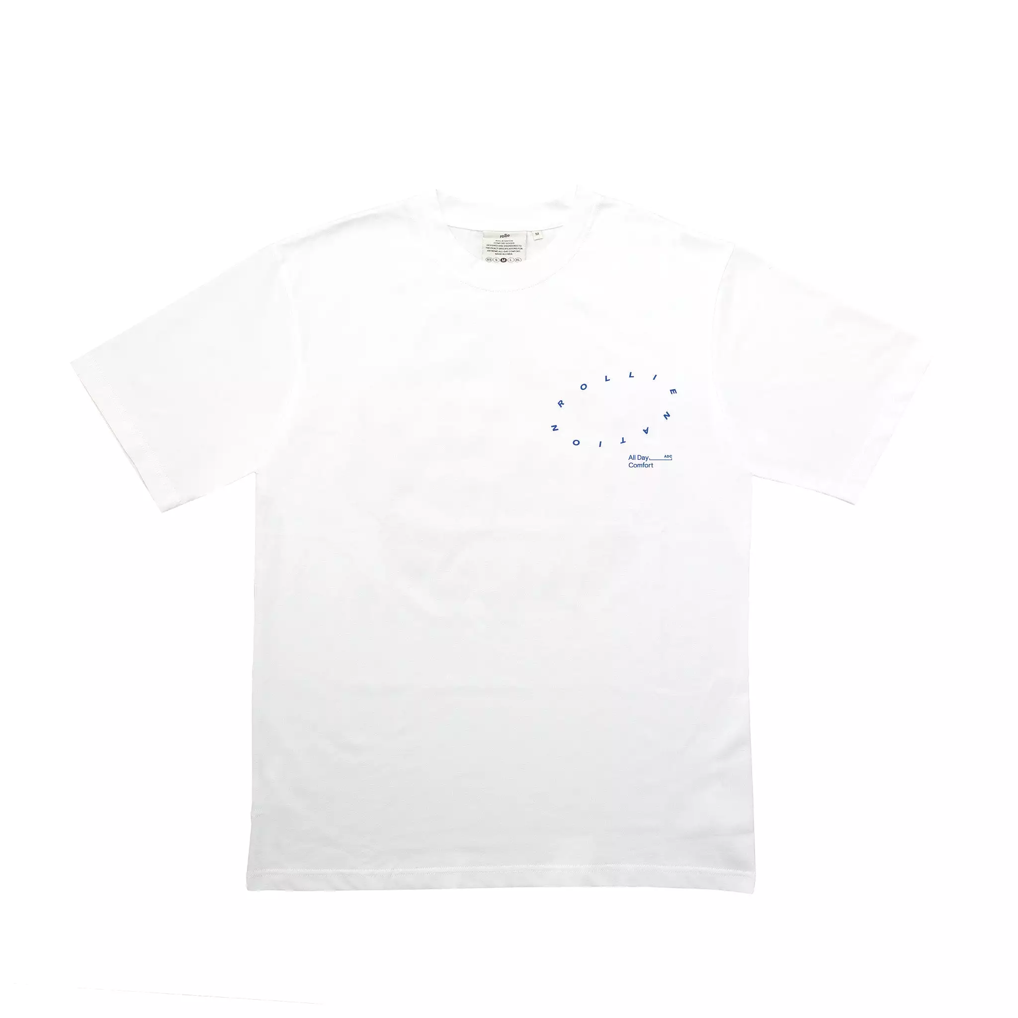 Mens White Oscillating T-Shirt