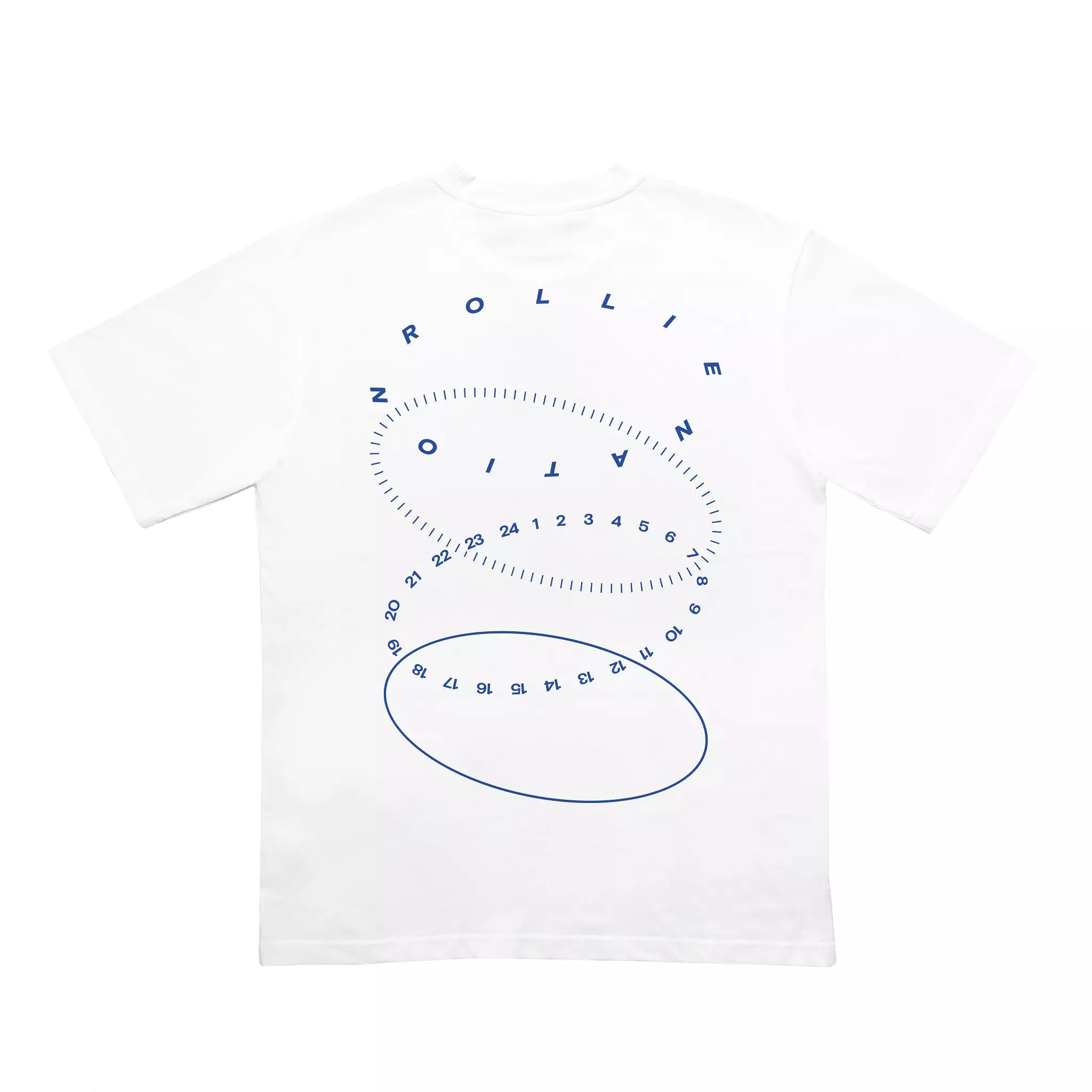 Mens White Oscillating T-Shirt