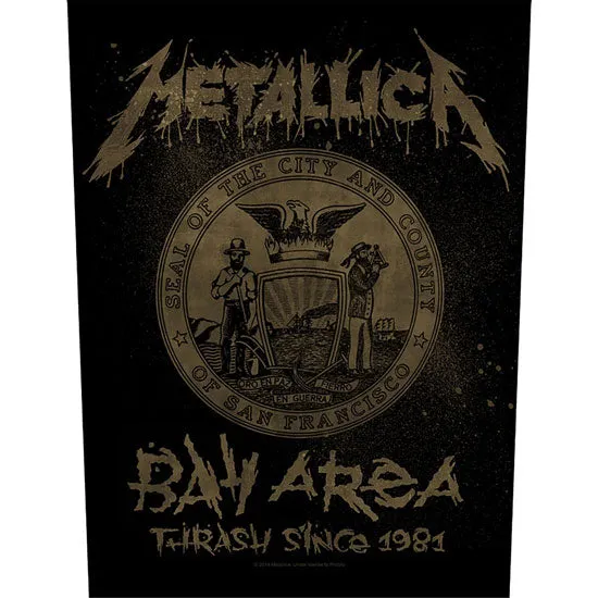 Metallica Bay Area Thrash Back Patch