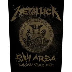 Metallica Bay Area Thrash Back Patch