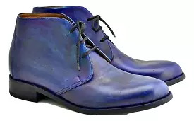 Midnight Blue Cordovan Desert Boot