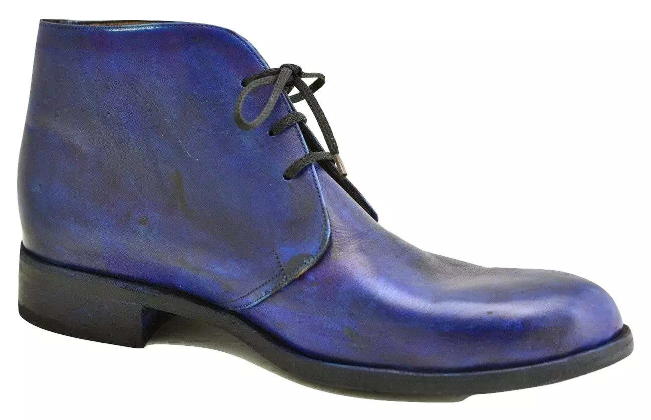 Midnight Blue Cordovan Desert Boot