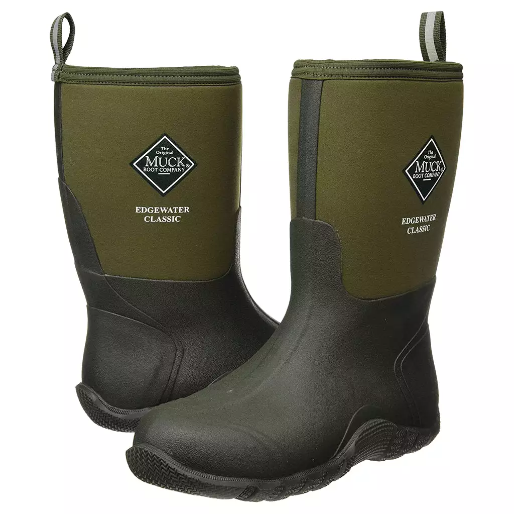 Muck Boots Edgewater Classic Mid Pull-On Wellington - UK 9