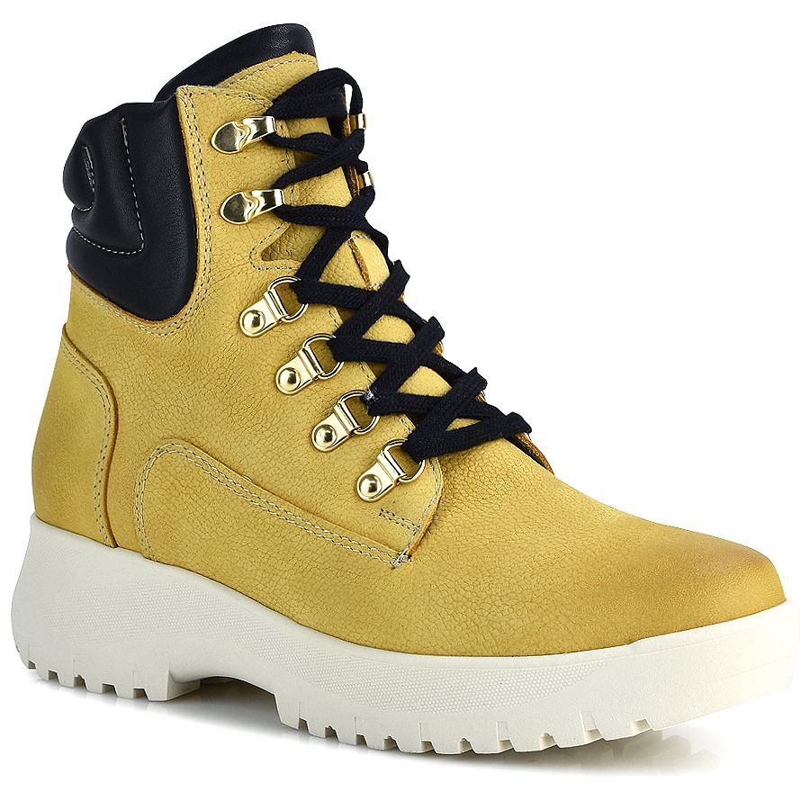 Mustard hiking boot - PITILLOS