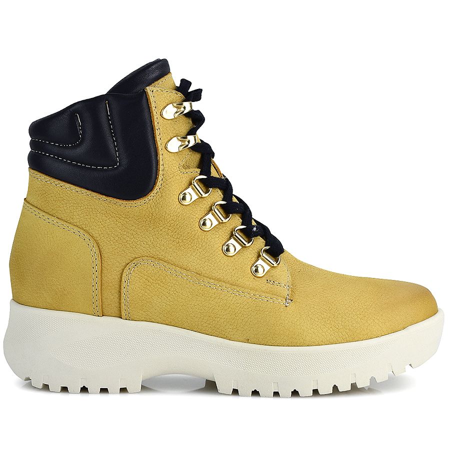 Mustard hiking boot - PITILLOS