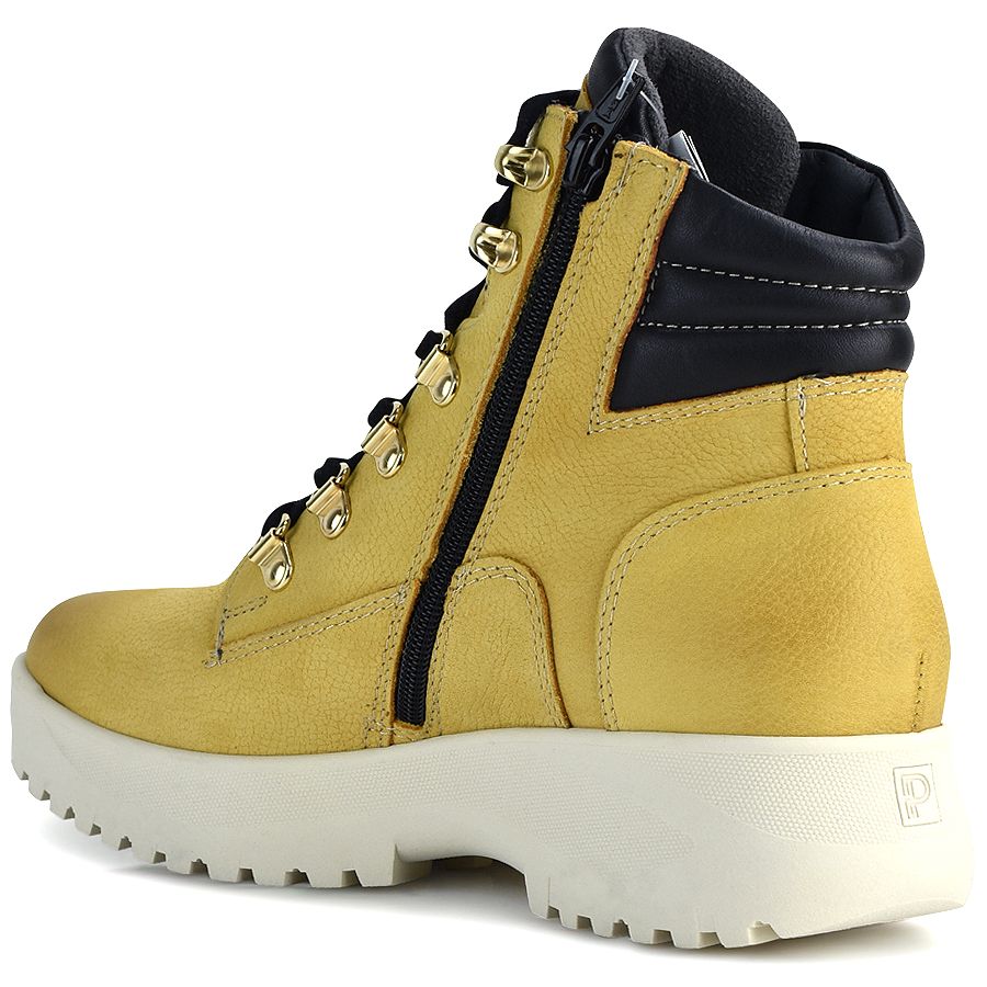 Mustard hiking boot - PITILLOS