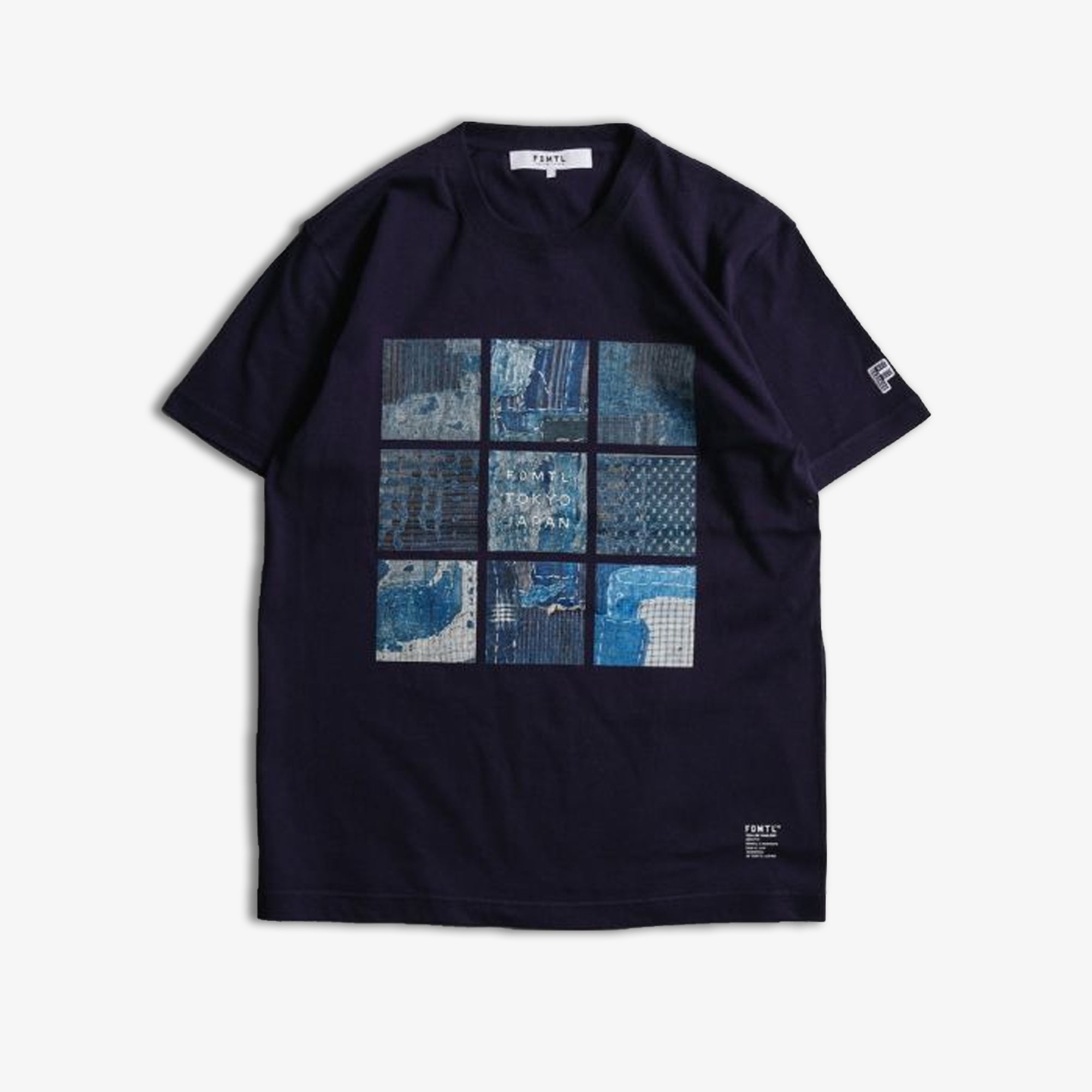 NAVY Boro Tee - Printed