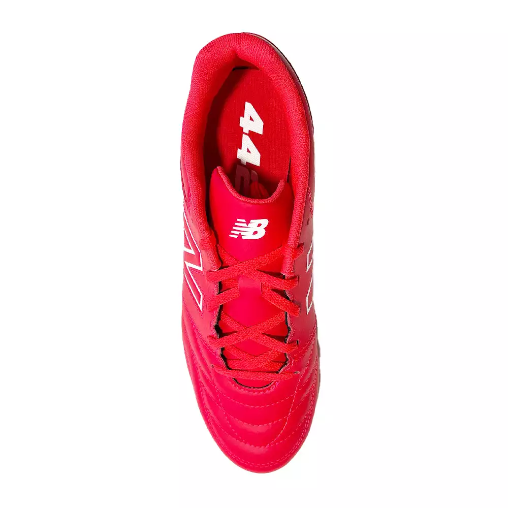 New Balance 442 Junior FG Football Boots - Red/White