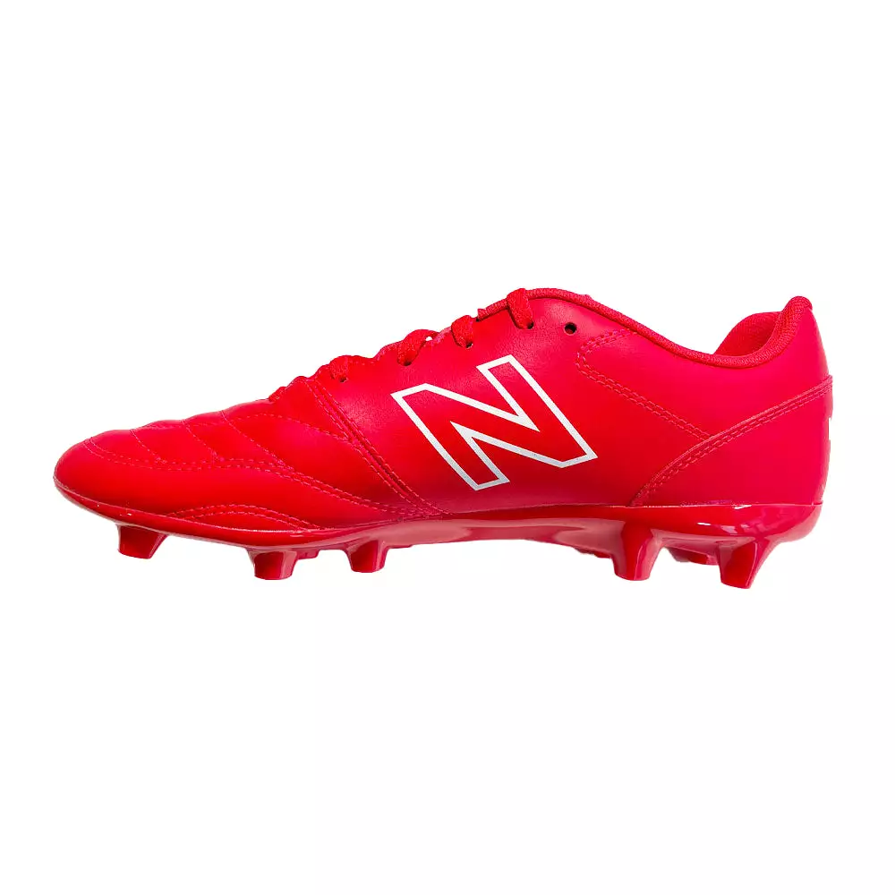 New Balance 442 Junior FG Football Boots - Red/White