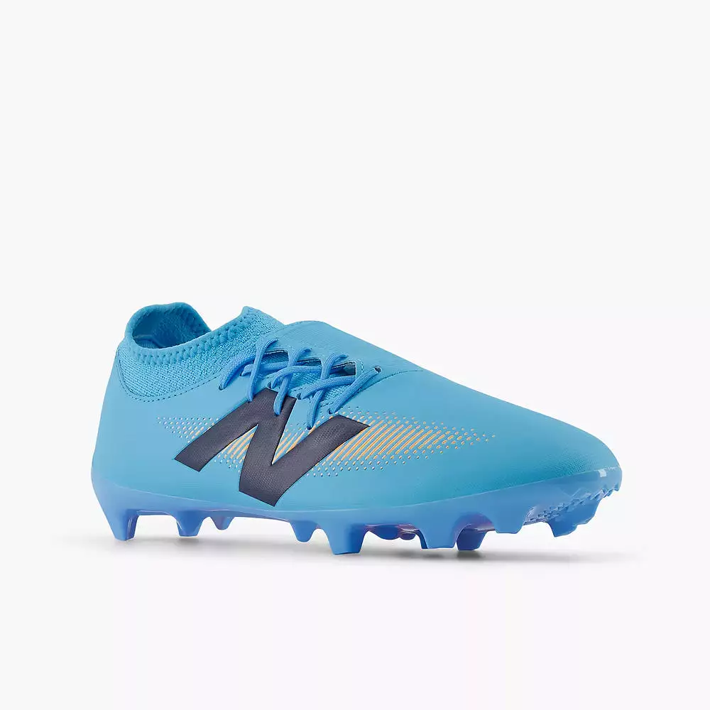 New Balance Furon Dispatch V7+ FG Football Boots - Team Sky Blue/Mango