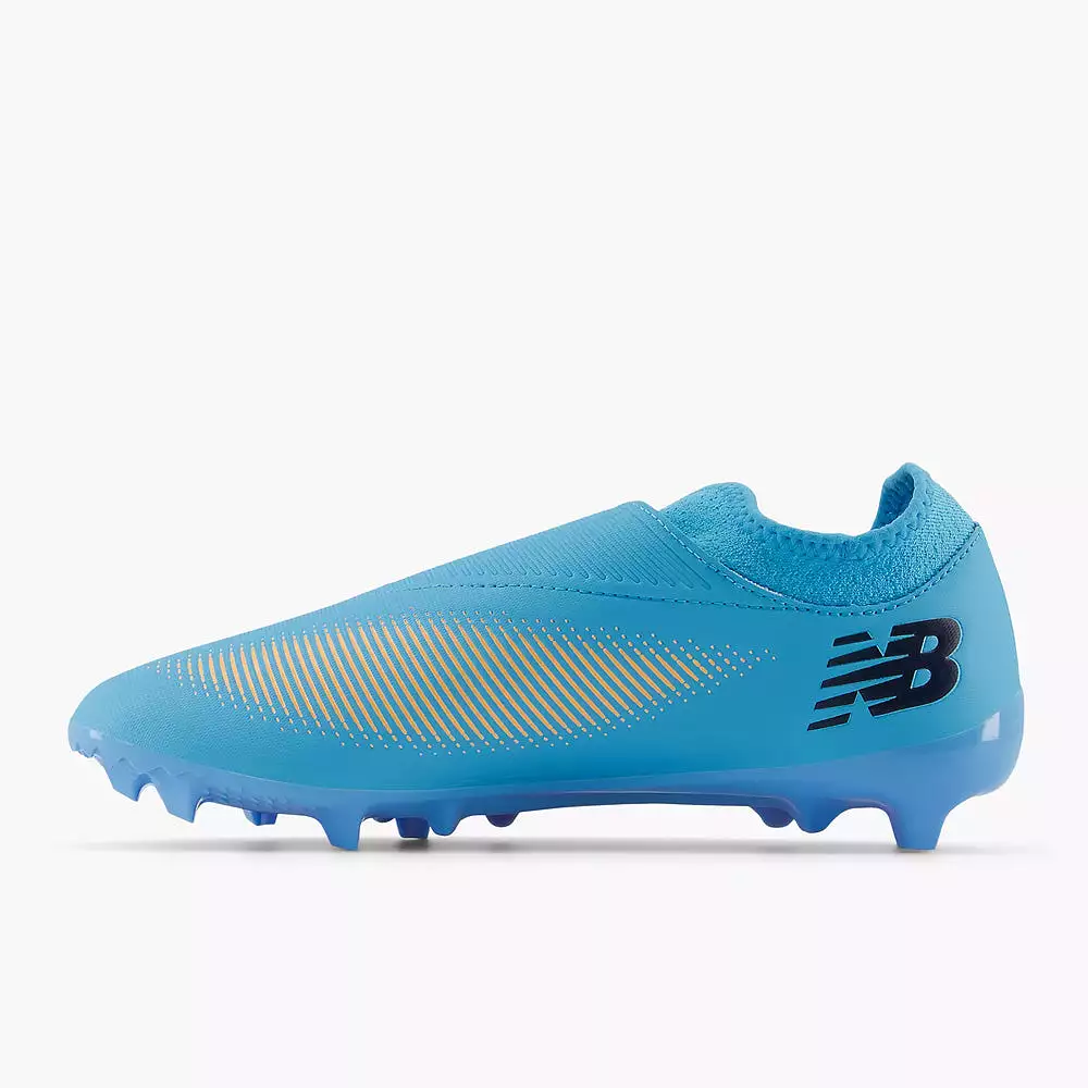 New Balance Furon Dispatch V7+ FG Football Boots - Team Sky Blue/Mango