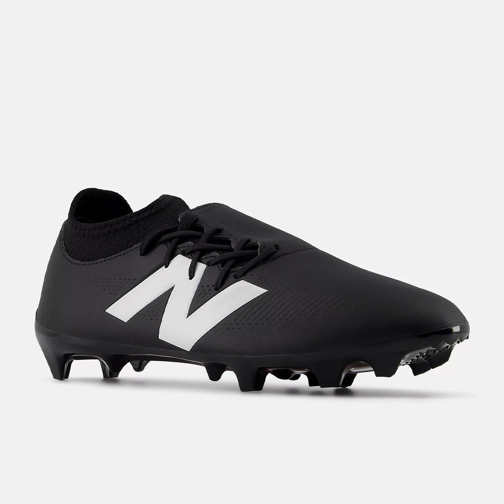 New Balance Furon Dispatch V7+ Firm Ground Football Boots - Black/White