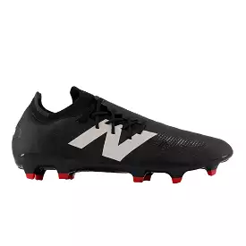 New Balance Furon Pro V7+ FG Football Boots - Black White Red.