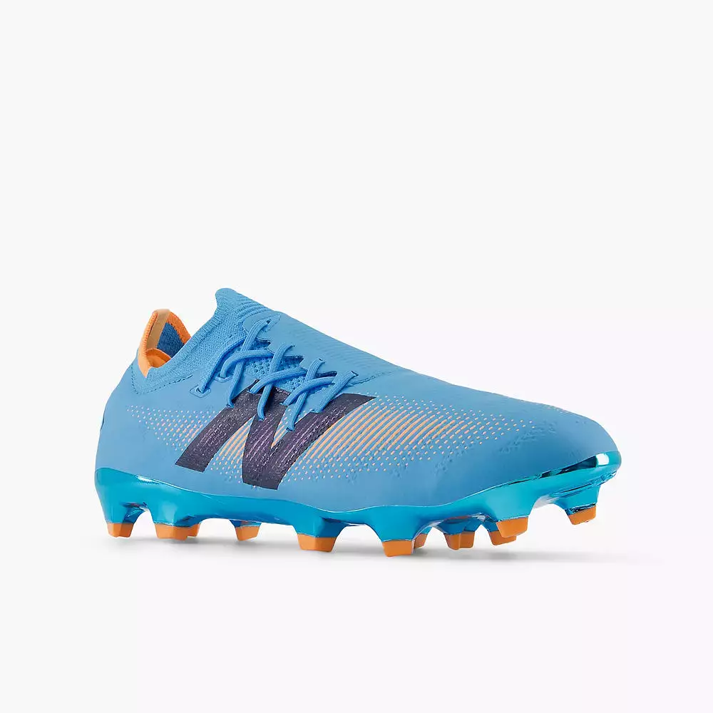 New Balance Furon Pro V7+ FG Team Sky Blue/Mango Football Boots