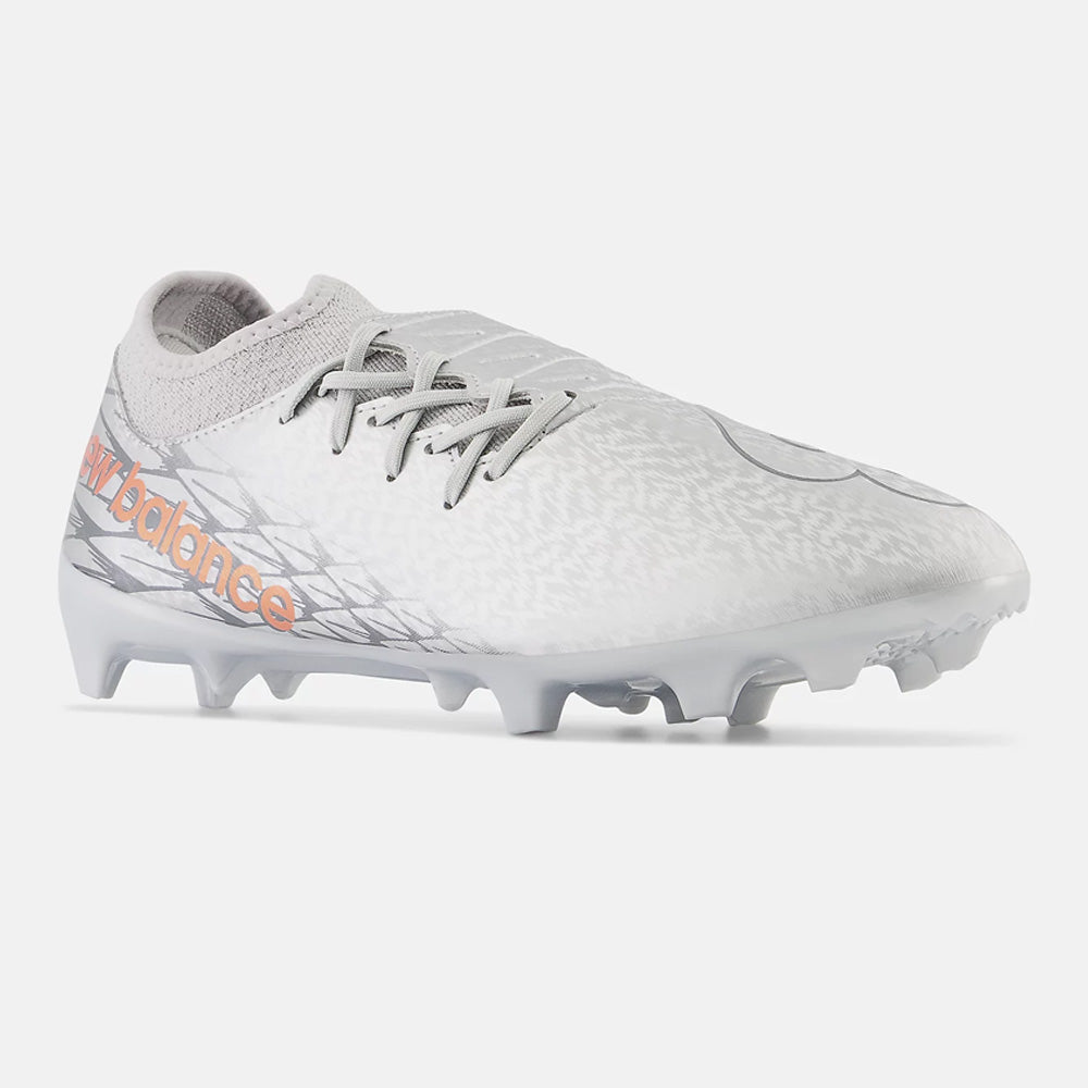 New Balance Furon V7 Dispatch FG Football Boots - Silver/Copper/Grey