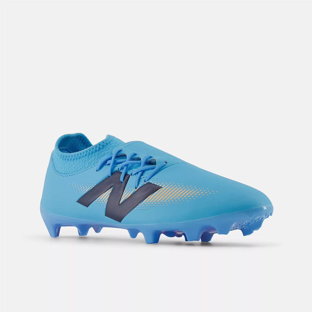 New Balance Team Sky Blue/Mango Furon Dispatch V7+ FG Football Boots