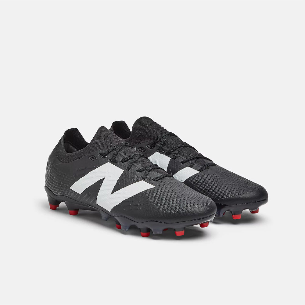 New Balance Tekela Pro Low V4+ FG Soccer Cleats Black White Red