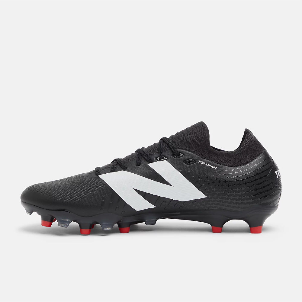 New Balance Tekela Pro Low V4+ FG Soccer Cleats Black White Red