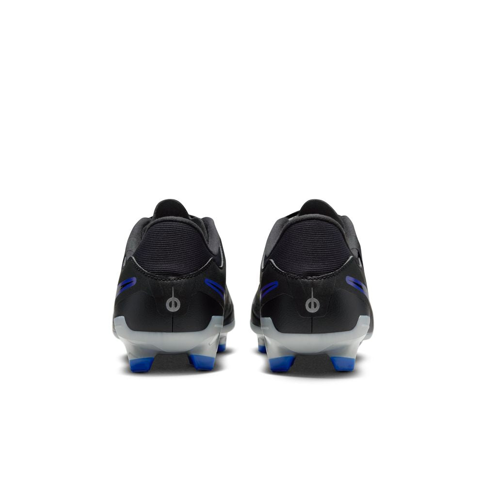 Nike Legend 10 Academy FG Football Boots - Black/Chrome/Hyper Royal