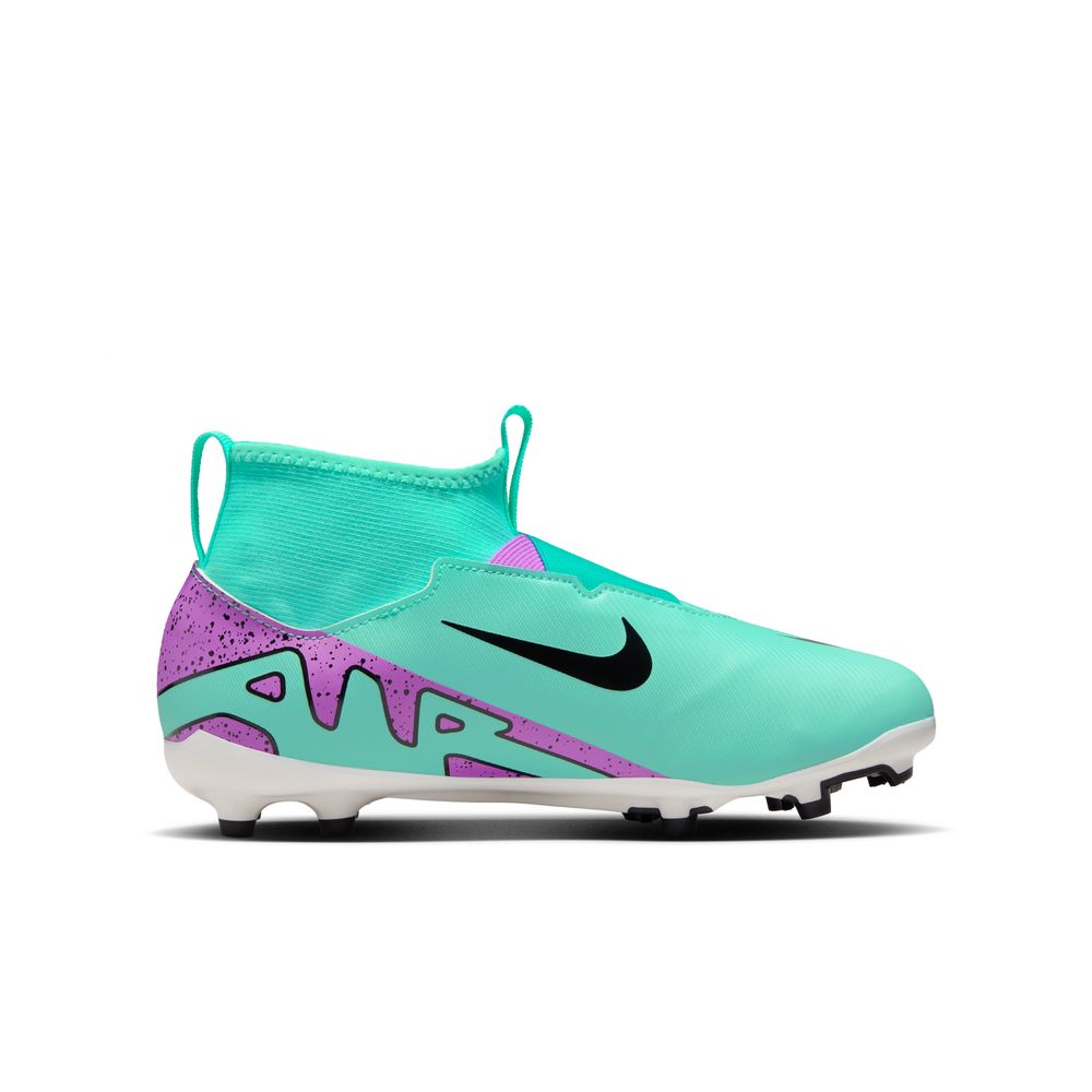 Nike Mercurial Superfly 9 Academy FG/MG Junior Football Boots Hyper Turquoise Black Fuschia Dream