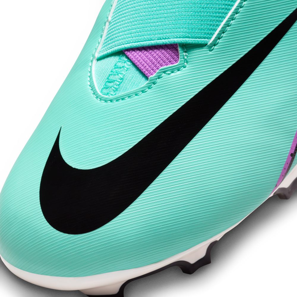 Nike Mercurial Zoom Vapor 15 Academy FG/MG Junior Football Boots Hyper Turquoise Fuschia Dream