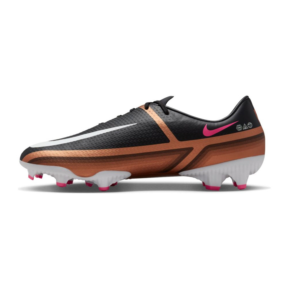 Nike Phantom GT2 Academy FG/MG Soccer Cleats (Metallic Copper/White/Black)