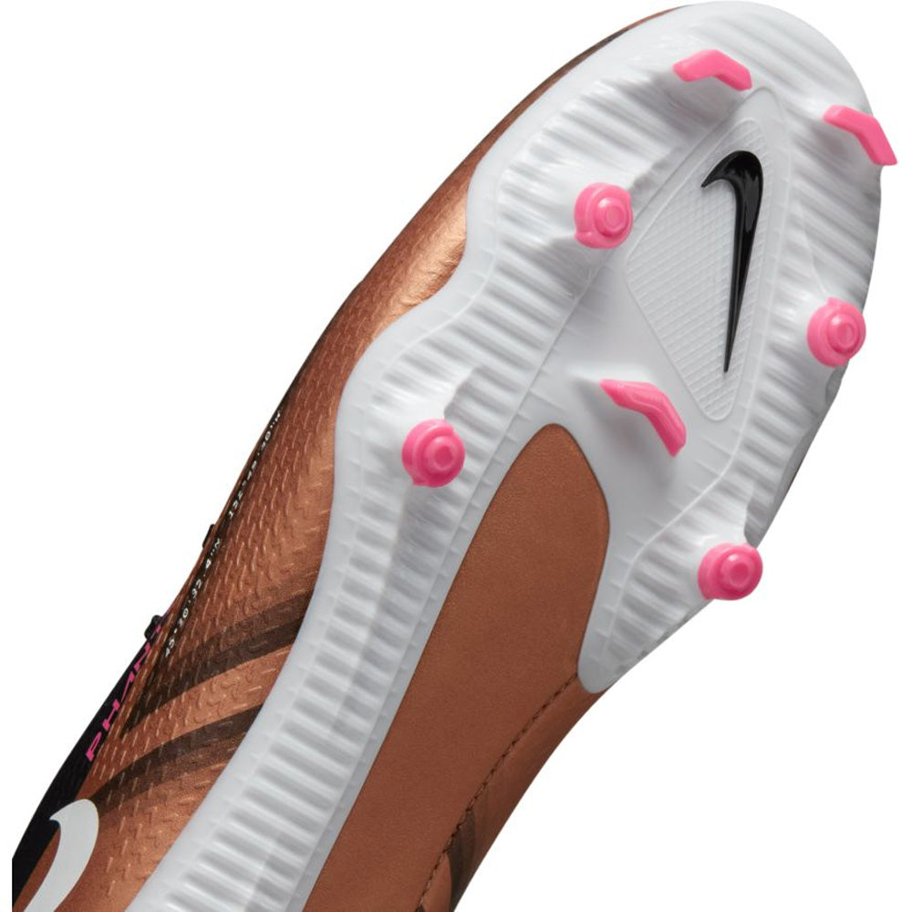 Nike Phantom GT2 Academy FG/MG Soccer Cleats (Metallic Copper/White/Black)