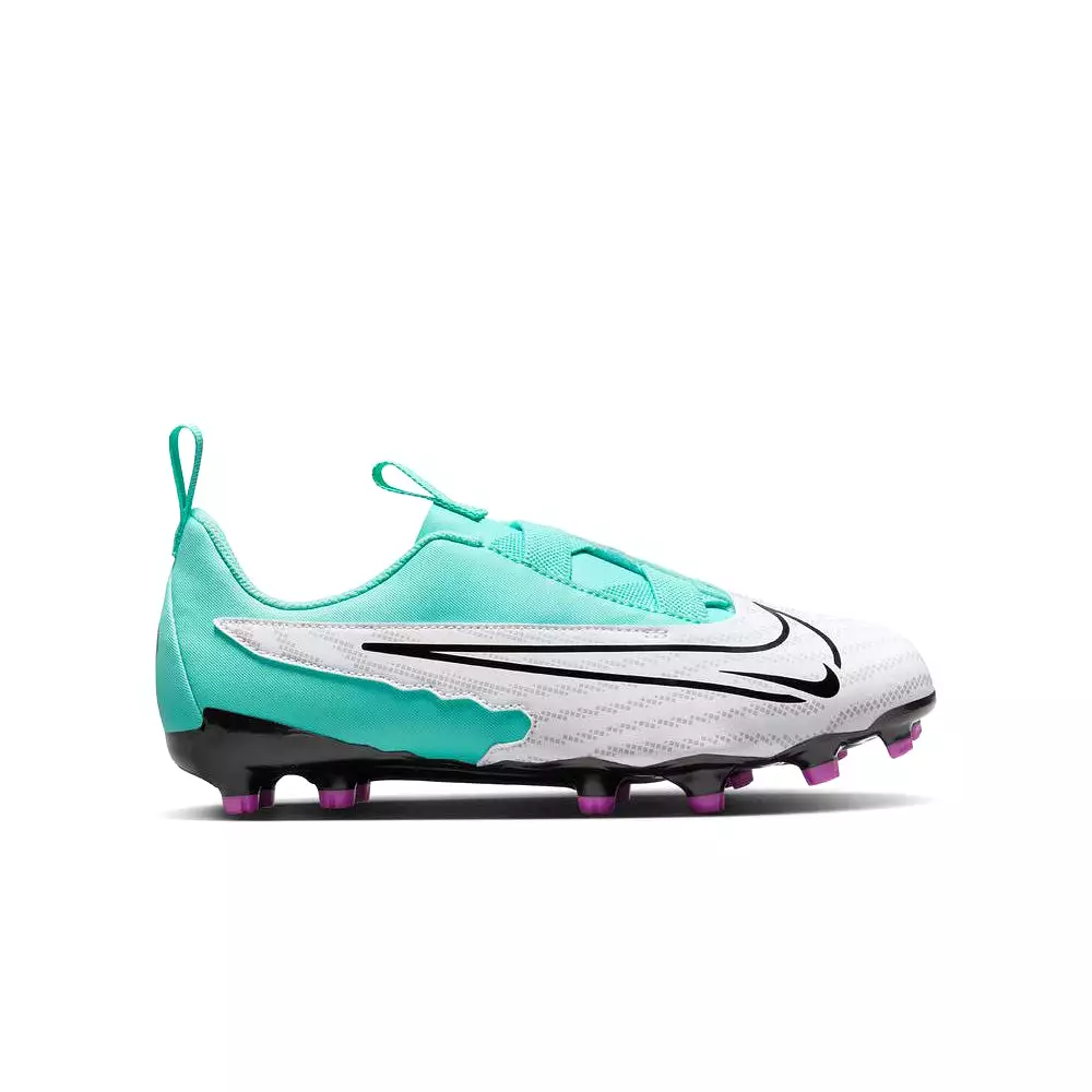 Nike Phantom GX Academy FG MG Jr Football Boots Hyper Turquoise Black Fuchsia Dream.