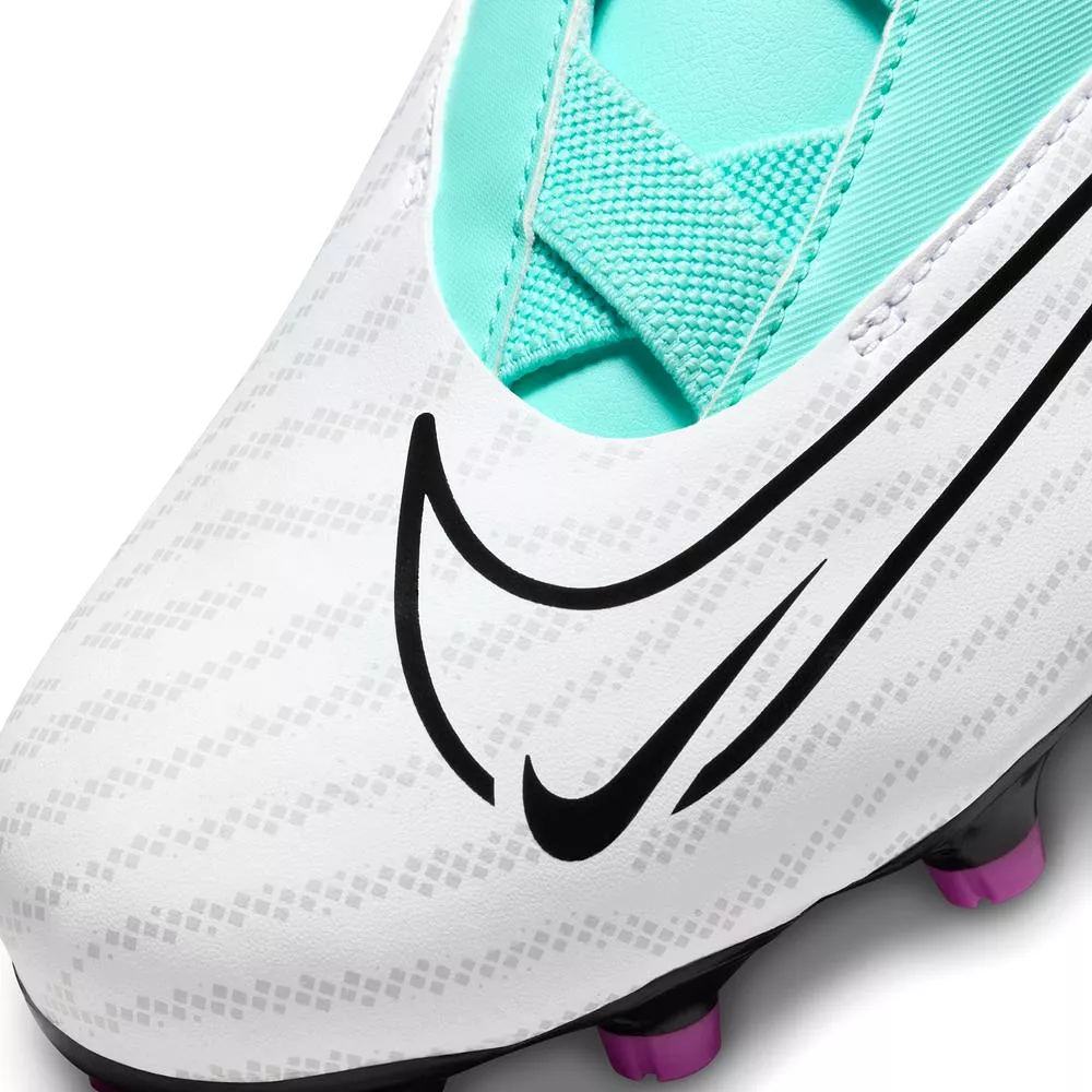 Nike Phantom GX Academy FG MG Jr Football Boots Hyper Turquoise Black Fuchsia Dream.