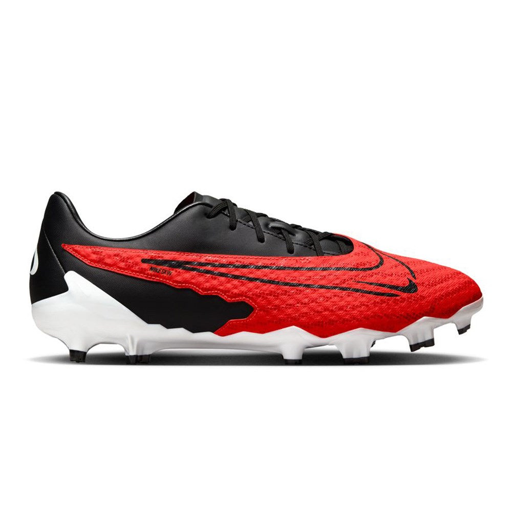 Nike Phantom GX Academy FG/MG Football Boots (Bright Crimson/Black/White) - Nike Soccer Shoes