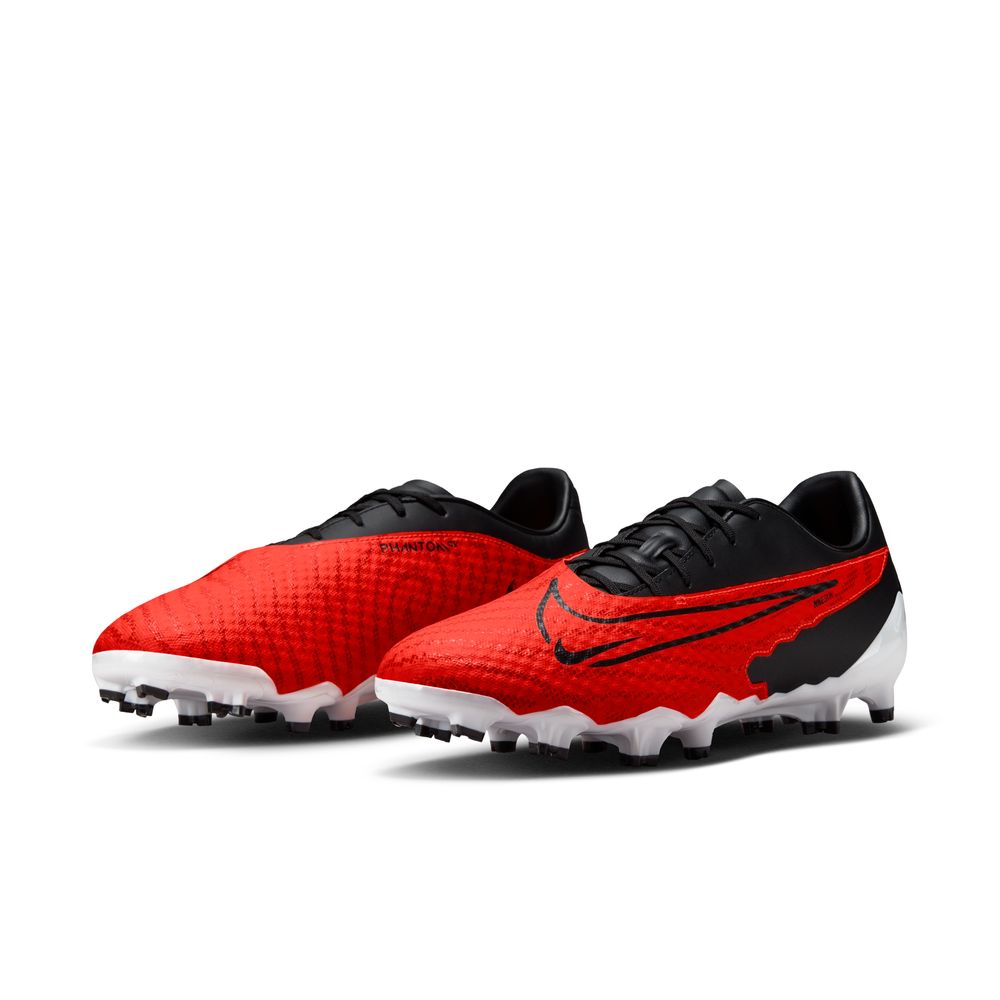 Nike Phantom GX Academy FG/MG Football Boots (Bright Crimson/Black/White) - Nike Soccer Shoes